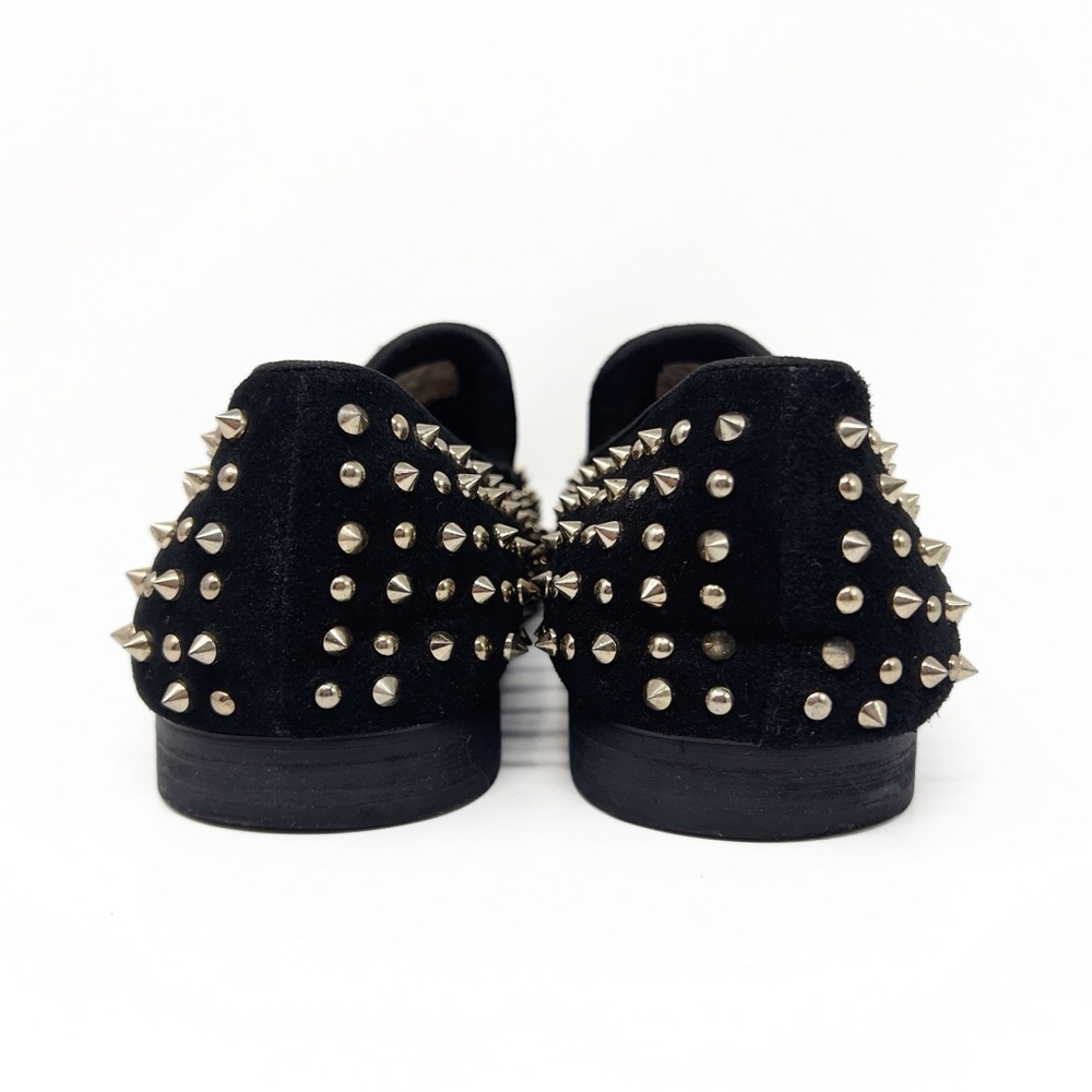 SOLD! Steve Madden Dreemz Spiked Studded Slip on Slipper Loafers - Picture 9 of 11